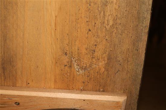 A rustic coffee table W.111cm